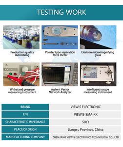 מתאם קואקסיאלי rf sa נקבה אנכיים עם ציפוי זהב כל מחבר 500 פליז ג 'ק פליז למסוף אנטנה - Product Image 5