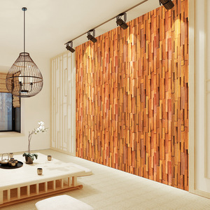 Papel tapiz con textura de madera, 45cm x 10m, adhesivo de pared de PVC impermeable para renovación de dormitorio, cocina, cafetería, SA-1030 - Product Image 4