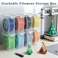 Boîte de rangement pour filament OWNSWING - Pack de 5 contenants pour filament d'impression 3D, étanches et protecteurs 4,0 L (9,03*8*3)