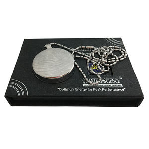 Liontin Energi Skalar Klasik Anak-Anak Unisex dari Baja Anti Karat Quantum Perak, Harga Grosir Modis - Product Image 1