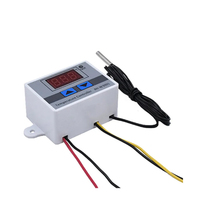 Módulo Controlador de Temperatura Digital XH-W3001 DC 12V 24V 110V-220V, Termostato W3001 con Interruptor de Control NTC para Refrigerador
