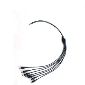 1 Tot 8 Poort Dc <span class=keywords><strong>Plug</strong></span> Splitter Kabel, Dc Power 1 Vrouwelijke Naar 8 Mannelijke Connector Splitter Kabel, 5.5X2.1Mm Voor Led Power Adapters - Product Image 5