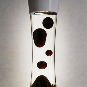 16" Black <strong>Lava</strong> <strong>Lamp</strong> with Clear Liquid &amp; White Base, Mood Light <strong>for</strong> Bedroom Office Home Decor, Night Light <strong>for</strong> Kids Adults - Product Image 6