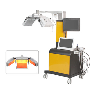 Appareil de croissance capillaire laser 6-en-1 sur pied |   Thérapie par la lumière rouge 650 nm |   Inspection du cuir chevelu non invasive, repousse des cheveux et soin du cuir chevelu - Product Image 6