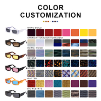 Lunettes de soleil 2024 haute qualité Cr39 lentille Uv400 Protection ovale rectangulaire mode personnalisé femmes nuances acétate lunettes de soleil hommes