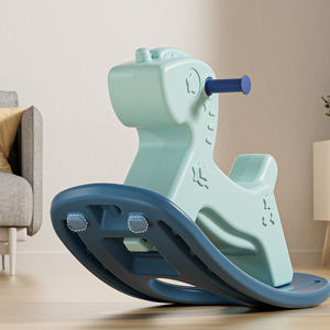 Silla Mecedora Ecológica para Bebés, Juguete de Plástico para Montar, Balancín Portátil para Niños Pequeños, para Sala de Juegos Interior y Guardería - Product Image 3