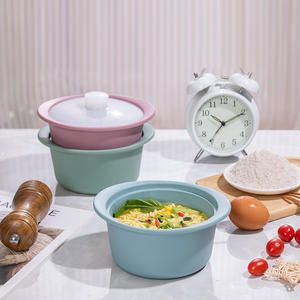 Pentola per zuppa in Silicone pieghevole con coperchio-fornello per spaghetti salvaspazio, cucina da campeggio essenziale, Design impilabile - Product Image 2