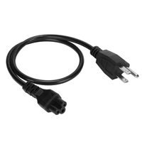 SYONG OD 6.8mm, Konduktor BC 0.55mm², Kabel Daya AS IEC C5, 3*0.2*16 3-Pin Steker Schuko AS, Kabel Pabrik Premium untuk Laptop