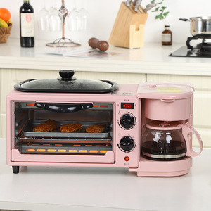 Cafetera Multifuncional Inteligente para el Hogar, 3 en 1, Máquina Tostadora Todo en Uno para el Desayuno - Product Image 3