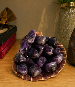 Piedra de Amatista Natural Pulida, Cristal Tallado para Decoración de Interiores del Hogar, Oficina, Escritorio, Exhibición y Colección - Product Image 3