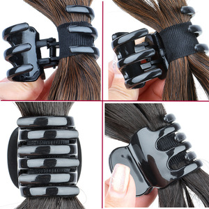 Chignon synthétique à clipser effet plumes <span class=keywords><strong>de</strong></span> poulet, 8 pouces, <span class=keywords><strong>queue</strong></span> <span class=keywords><strong>de</strong></span> <span class=keywords><strong>cheval</strong></span> haute, demi-<span class=keywords><strong>queue</strong></span> <span class=keywords><strong>de</strong></span> <span class=keywords><strong>cheval</strong></span>, OMBRE pour femme - Product Image 5