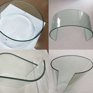 Cong kính Bảng điều chỉnh nhiều lớp uốn cong tấm cho cầu thang kính, vòi hoa sen cửa ra vào, hồ cá, đường cong Tempered Glass - Product Image 2