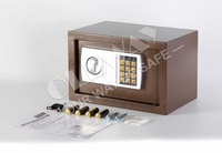 Coffre-fort électronique compact à code numérique, directement de l'usine, avec clé d'urgence pour la maison, l'hôtel, le bureau et le rangement sécurisé