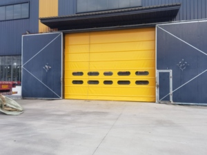 Automatic PVC Fabric High Speed Stacking Folding Rolling Factory <strong>Price</strong> Rapid <strong>Roll</strong> up Flexible <strong>Door</strong> - Product Image 2