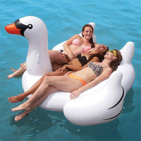 2020 Cheval gonflable de PVC/Pingouin/dragon/tortue .. Flotteur de natation/coloré lit d'eau d'été plage piscine fête