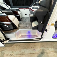 2024 Kit de plan de modification complet de mise à niveau intérieure de voiture accessoire de luxe TOYOTA Hiace Van usine de modification indépendante