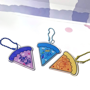 Custom Cute New Acrylic UV Printing <b>Anime</b> Key Chain Cartoon Schoolbag Pendant Girl Heart Birthday Gift Fashion Trend - Product Image 4
