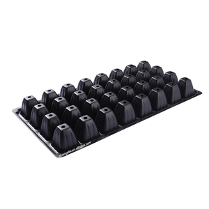 Plateau <span class=keywords><strong>de</strong></span> germination pour semis en plastique PS à 28, 32, 50, 72, 98, 105, 200 cellules pour serre, légumes, pépinière - Product Image 4