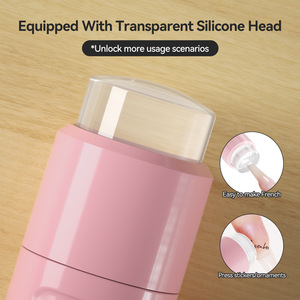 Lampe à LED UV 3W mini pour ongles, rotative à 360°, 2-en-1, pour séchage rapide du gel et extension, avec écran tactile LCD pour manucure - Product Image 5