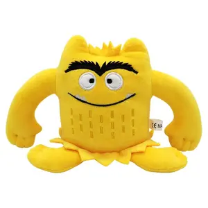 DL21157 2023 Лидер продаж цветной Монстр Peluche дети эмоции плюшевая игрушка красочный Монстр талисман