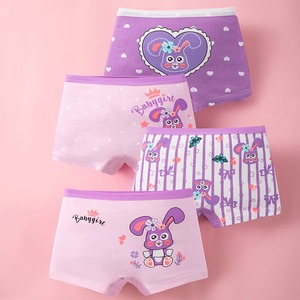Calzones Tipo Bóxer de Algodón con Dibujos Animados para Niñas, Ropa Interior Transpirable de Verano <span class=keywords><strong>y</strong></span> Pantalones de Entrenamiento para Bebés - Product Image 4