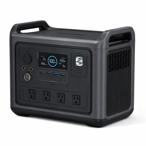 Générateur de batterie portable 1500W pour stockage d'énergie, idéal pour une utilisation en extérieur, capacité 1536Wh, parfait pour une alimentation prolongée en extérieur - Product Image 4