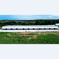 Almacén Prefabricado de Acero, Edificio Industrial de Alta Calidad, Diseño Moderno, Estructura Portátil, Taller de Acero, Garantía de 5 Años