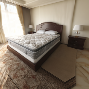 Matelas hybride Queen Size en tissu coton 4D, matelas de luxe confortable pour la maison, la chambre à coucher, l'hôtel, fabrication directe - Product Image 3