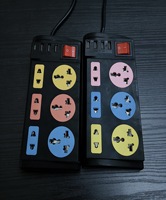 Multiprise universelle multi-prises avec USB, protection contre les surcharges, rallonge électrique