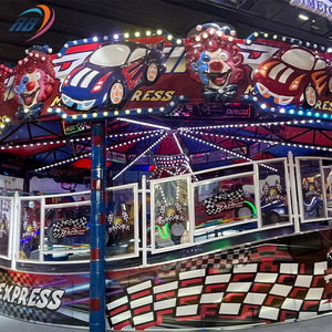 Atracción de Parque Urbano al Aire Libre, Juegos Familiares, Coche Volador Mágico para Niños y Adultos - Product Image 6