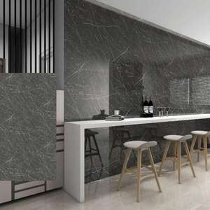 2024 SPC panneaux muraux feuilles prix usine marbre salle de bain décoration intérieure clic douche étanche SPC panneau mural - Product Image 4