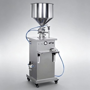 Máquina Industrial de Llenado de Pasta para Salsas de Tomate con Válvula Rotatoria y Camisa Calefactora - Product Image 4