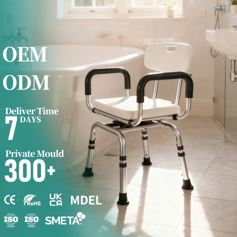 360 Rotatable Non Slip Bath Chair