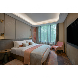 Ensemble <span class=keywords><strong>de</strong></span> meubles sur mesure <span class=keywords><strong>Chambre</strong></span> étoile Idées romantiques <span class=keywords><strong>Chambre</strong></span> d'hôtel taille standard d'invité - Product Image 5