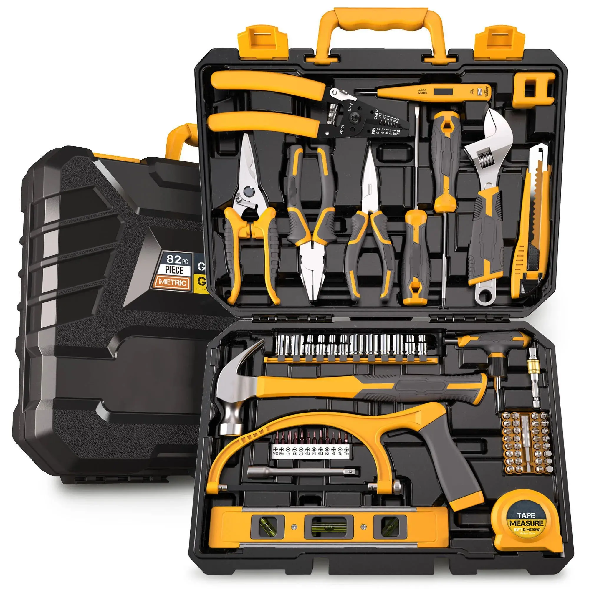 DW Hand Tools 82 pieces screwdriver kit werkzeugkoffer facom power tools set box carbon steel Household tool sets