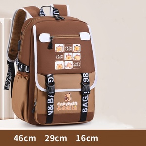 Nueva mochila escolar de dibujos animados para estudiantes de 1 a 6 grados, mochila impermeable portátil resistente al desgaste de gran capacidad - Product Image 6