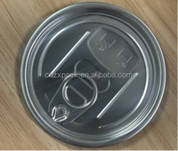Vente en gros de couvercles en aluminium faciles à ouvrir pour boîtes de conserve alimentaires avec anneau de traction, modèles 202, 206, 209, 211, 300