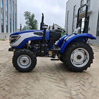 Tracteur agricole DONOL 35HP 40HP 4WD avec ROPS, châssis TYE et design compact