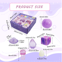 Nouveaux Jouets Squishy Mignons à Remontée Lente, Lot de 6, Ensemble Anti-Stress Fidget, Autres Jouets Mochi à Presser, Coffret Cadeau Unisexe pour Enfants et Adultes