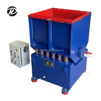 Hengda U-förmige Vibrationsfinishing-Wanne, motorbetriebener Stahlentgrater und Polierer, Massenfinisher, 160L Fassungsvermögen, 1,1KW Leistung