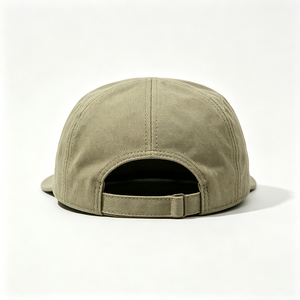 Gorra de Campamento de Lona con Visera Plana y Etiqueta Tejida Personalizada ACE, 5 Camper Hat, para Deportes al Aire Libre, con Correa Trasera Ajustable, Unisex - Product Image 3