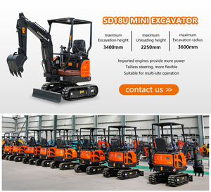 Trung Quốc Bán HOT CE Phê Duyệt SD18U <span class=keywords><strong>1.8</strong></span> Tấn MINI Máy Xúc Nhỏ <span class=keywords><strong>DIGGER</strong></span> 1.5 Tấn MINI Máy Xúc Giá Của MINI Máy Xúc - Product Image 6