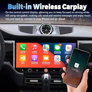 หน้าจอแอนดรอยด์ 12 ขนาด 12.3 นิ้ว สำหรับรถยนต์ปอร์เช่ มาคันน์ ปี 2011 2012-2018 เครื่องเล่นวิทยุติดรถยนต์พร้อมระบบนำทาง GPS รองรับ Carplay หน้าจอ QLED - Product Image 2