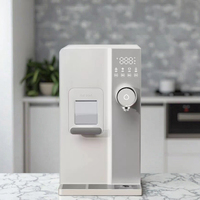 Distributeur d'eau compact 2026, installation gratuite, eau chaude et froide instantanée, pour comptoir, usage domestique, machine à glaçons, en plastique, pour hôtels