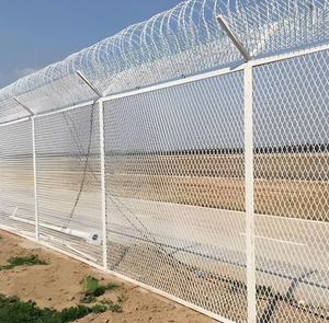 An ninh cao chống trộm cắt hàng rào kim loại tấm cho sân bay đường sắt Nhà Tù dao cạo dây dễ dàng cài đặt - Product Image 4