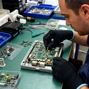 قفازات أمان عالية الجودة مقاومة للتآكل خفيفة الوزن مصنوعة من البوليستر المطلي بالبولي يوريثين للحماية اليومية - Product Image 6