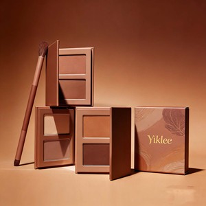 Boîte cosmétique vide de <span class=keywords><strong>bonne</strong></span> qualité, DIY, palette de fards à paupières à 4 trous, palette de blush et de <span class=keywords><strong>contour</strong></span>, boîte à maquillage en papier magnétique avec miroir - Product Image 4
