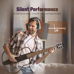 Guitare acoustique-électrique portable Sonicake & amplificateur combo mini guitare <span class=keywords><strong>triangle</strong></span> 10W - Product Image 4