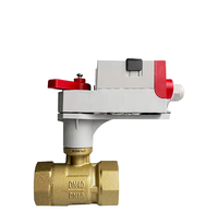 Válvula de Bola Eléctrica de 2 Vías con Brida Honeywell Serie VBA16 para Agua DN32-DN150, Calidad Premium, Control de Flujo Preciso, Auténtica