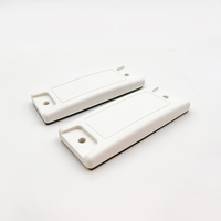 Étiquettes anti-métal ABS NFC RFID HF de 78x31 ICODESLI-X imprimées au laser de taille personnalisée pour la gestion des stocks et des actifs d'entrepôt